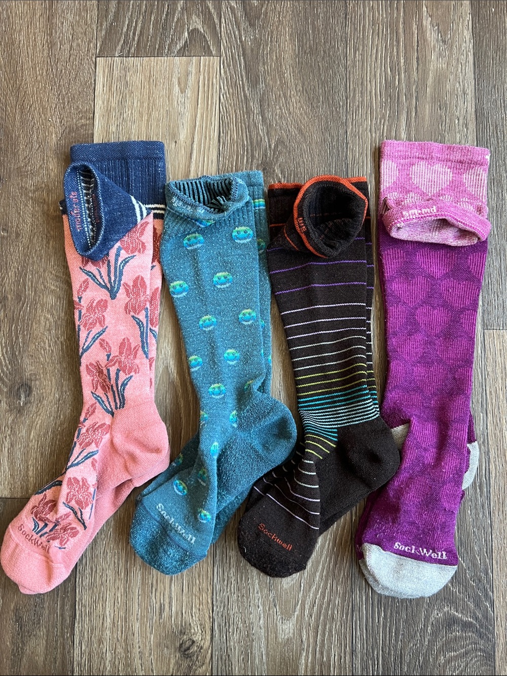 Sockwell Women Moderate Compression Socks 4 Pairs